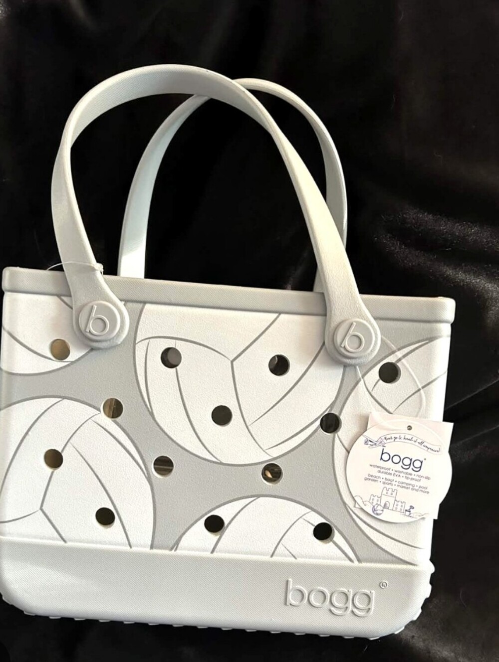 Bogg Bag Bitty Volleyball Print Tote